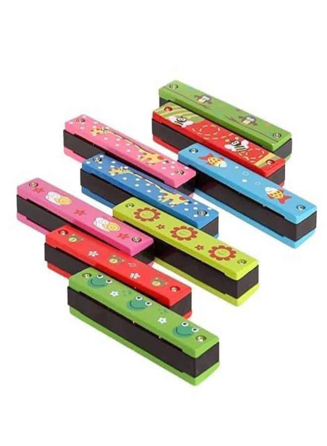 SubiMouIQ Wooden Mouth Organ for Kids | Fun and Easy Musical Instrument for Young Musicians ( Pack of 4) 3+ Years - Image 3